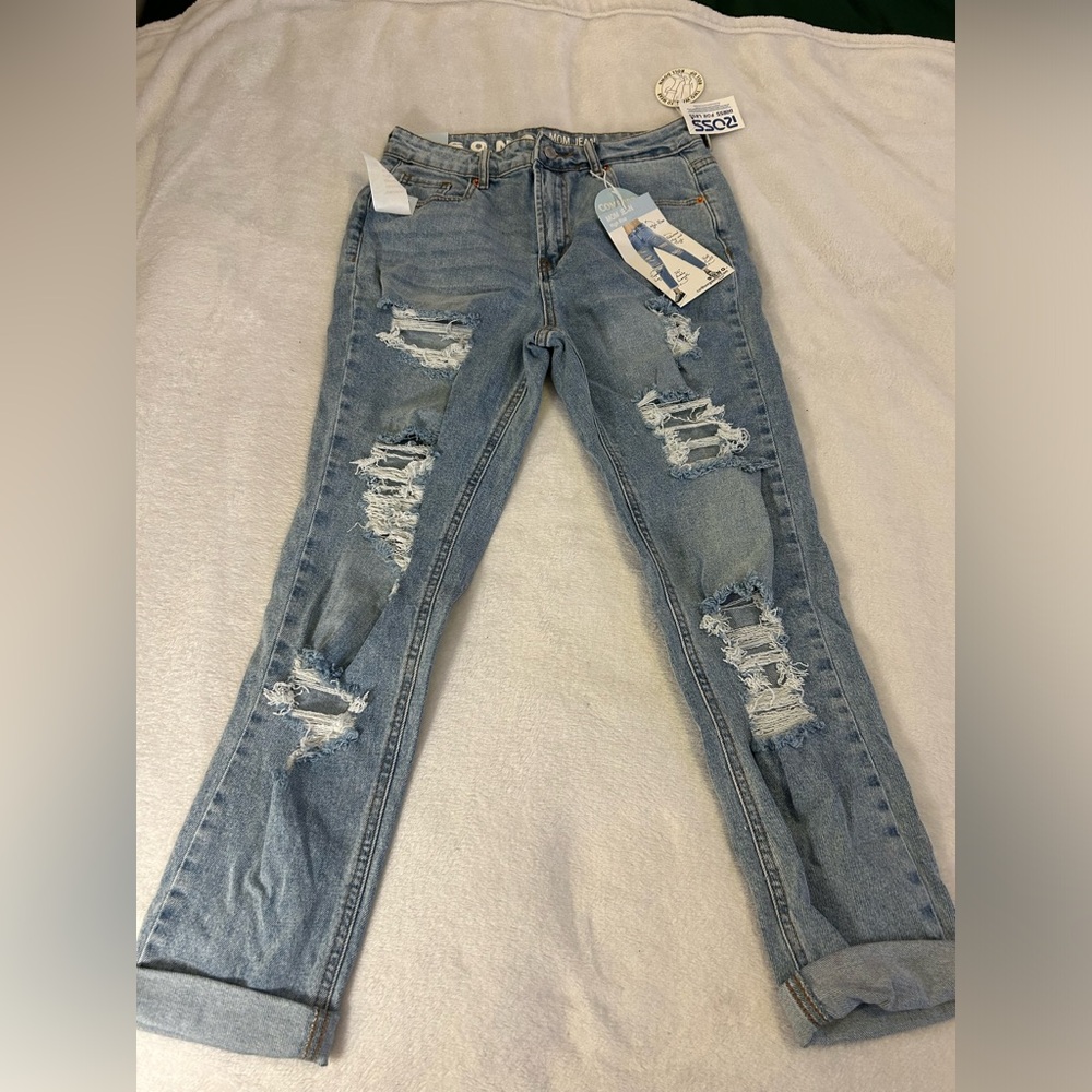 High rise mom jeans